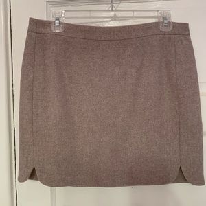 J Crew Mini Wool Skirt